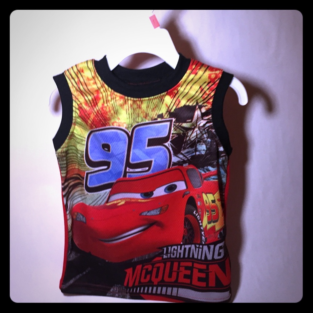 Official DISNEY PIXAR CARS Boys Shirt, sz 4T, NWOT